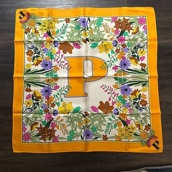 Satin Scarf Zara Floral Print Scarf Zara Accessories Nwt Zara